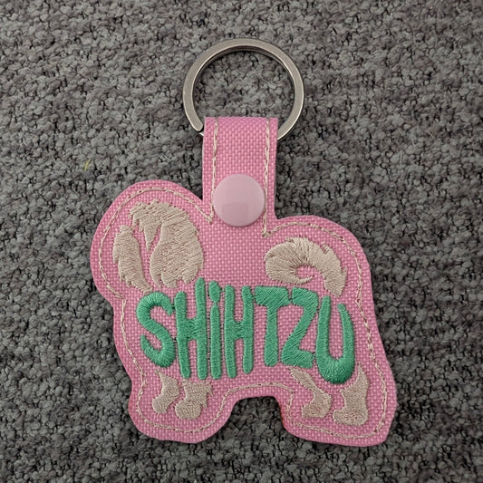 Dog Breed Keychains - Shih tzu