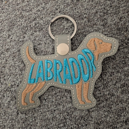 Dog Breed Keychains - Labrador