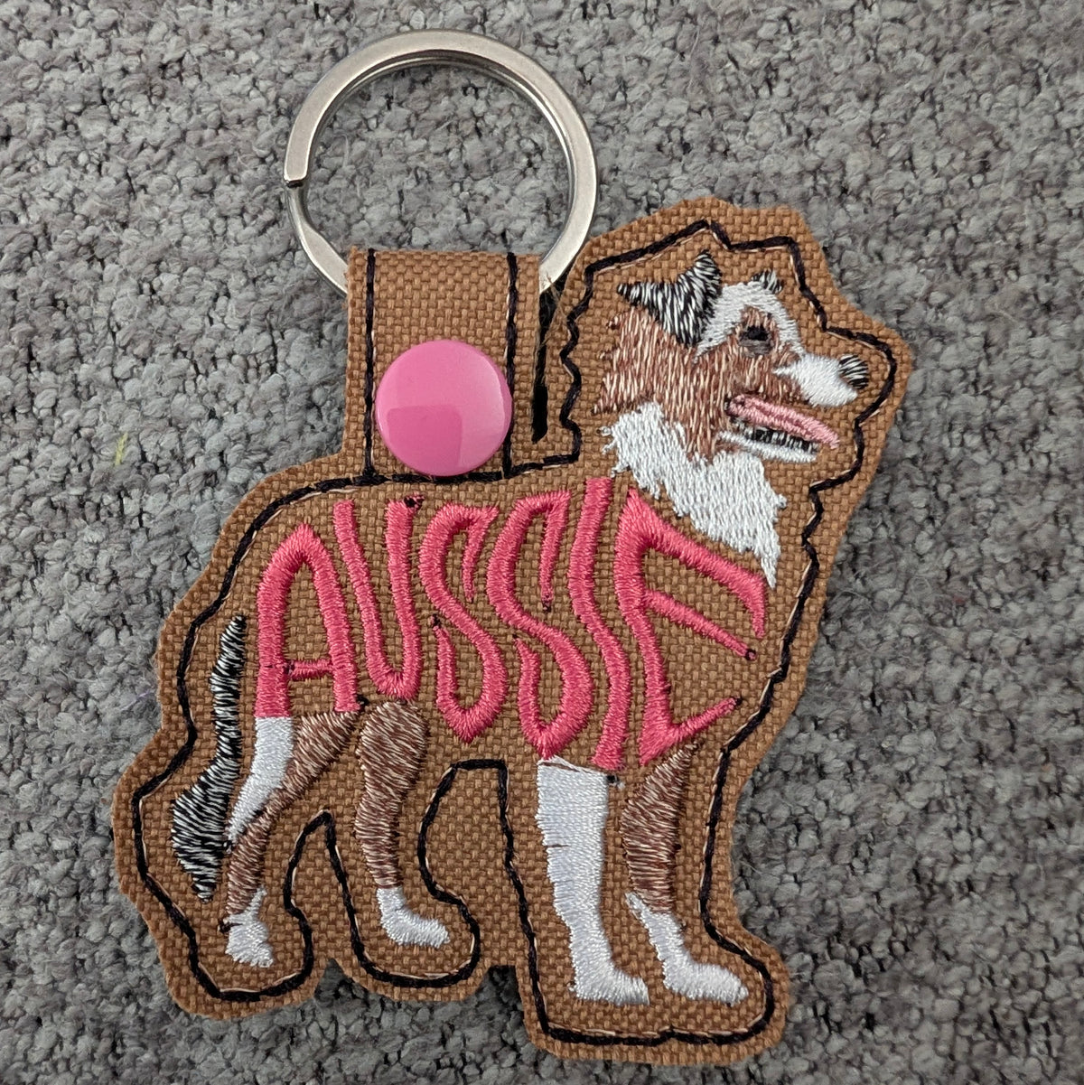 Dog Breed Keychains - Aussie