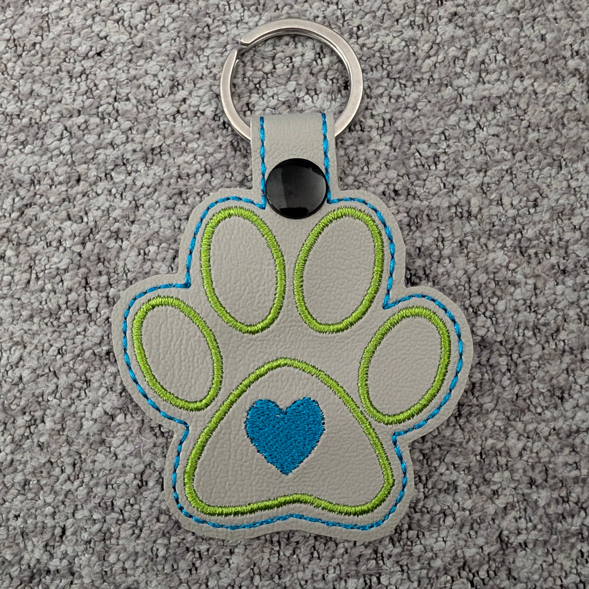 Heart Paw- Keychains