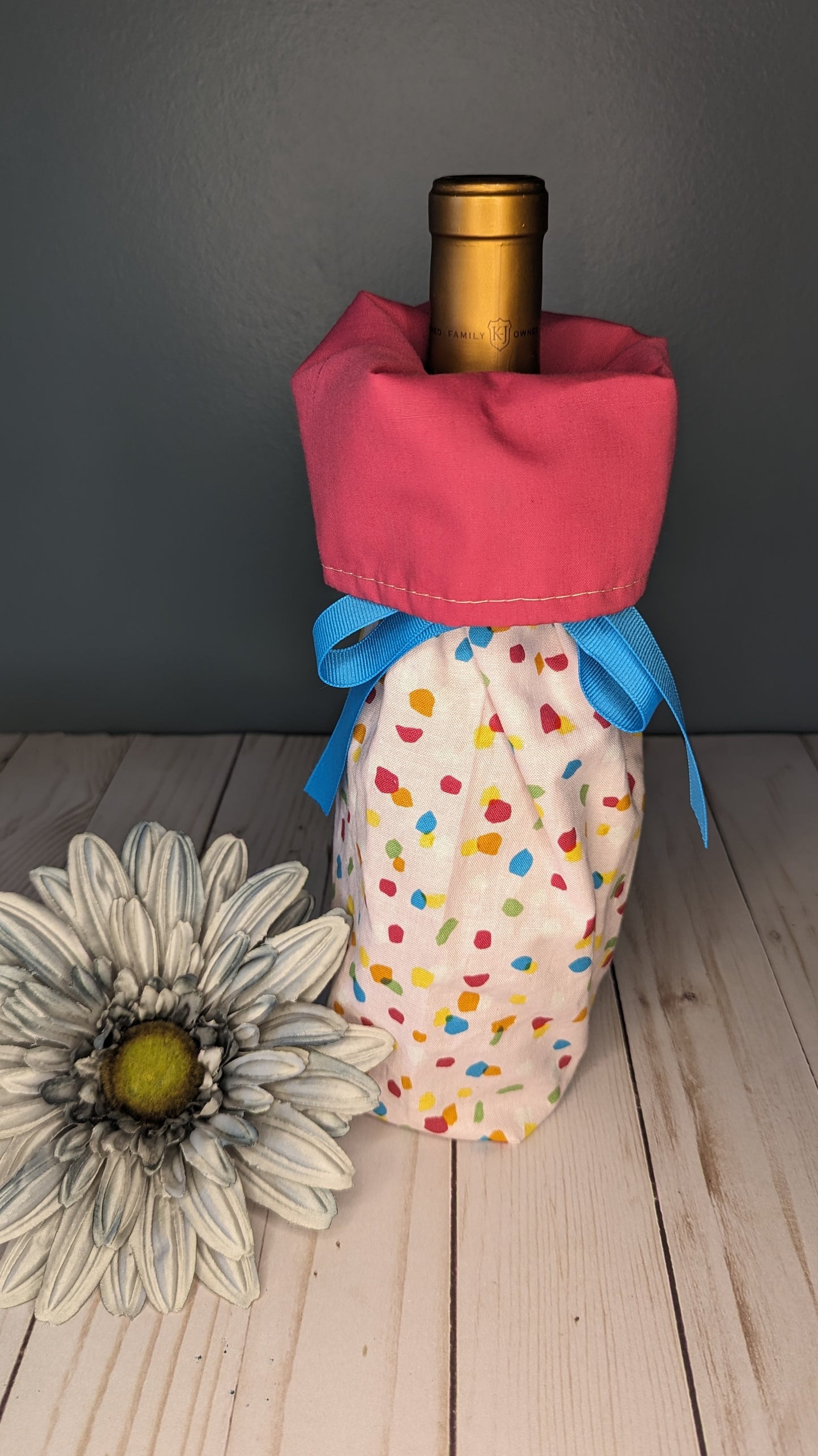 Confetti Wine Bags- Reusable