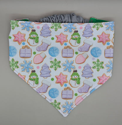 Christmas Cookies Scrunchie Bandana