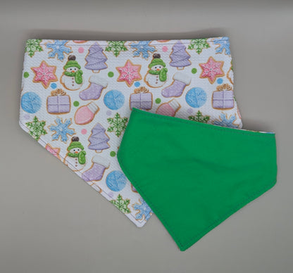 Christmas Cookies Scrunchie Bandana