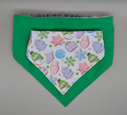 Christmas Cookies Scrunchie Bandana