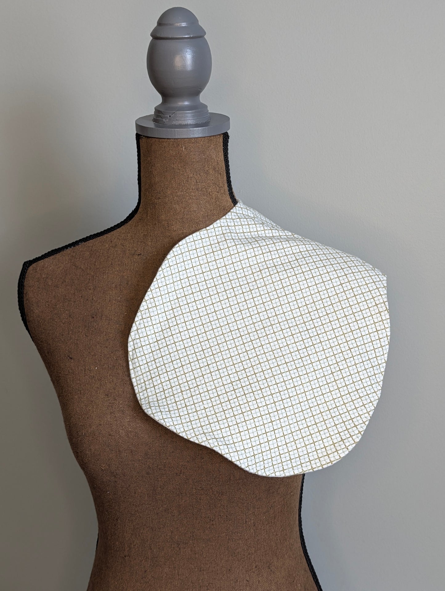 Floral Letters Burp Cloth