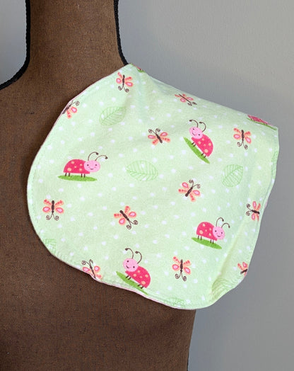 Lady Bug Burp Cloth