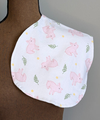 Little Piggy Burp Cloth