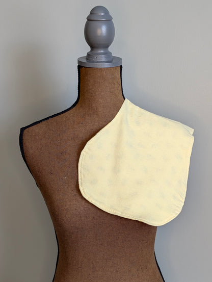 Yellow Bee Burp Cloth