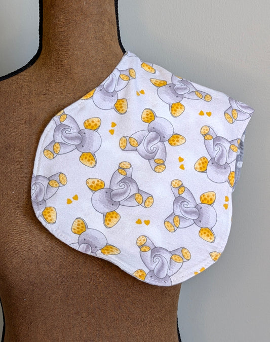 Cute Elephant Burp Cloth