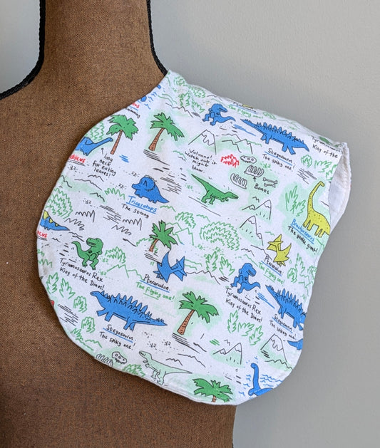 Dino Land Burp Cloth