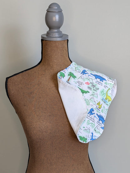 Dino Land Burp Cloth