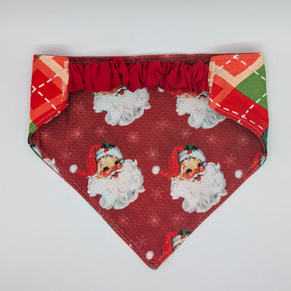 Santa Plaid- Reversible