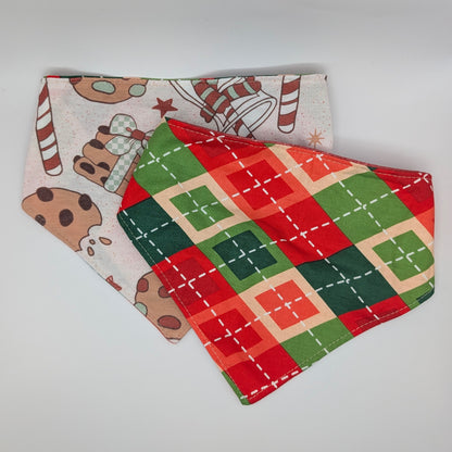 Milk and Cookies Scrunchie Bandana