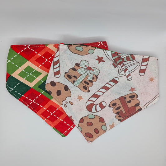 Milk and Cookies Scrunchie Bandana