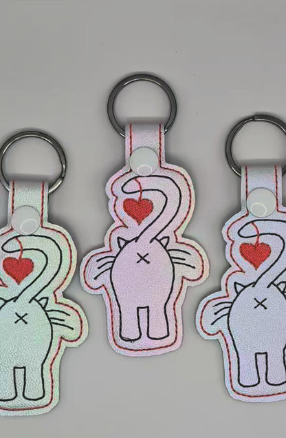 Cat Butts Keychains