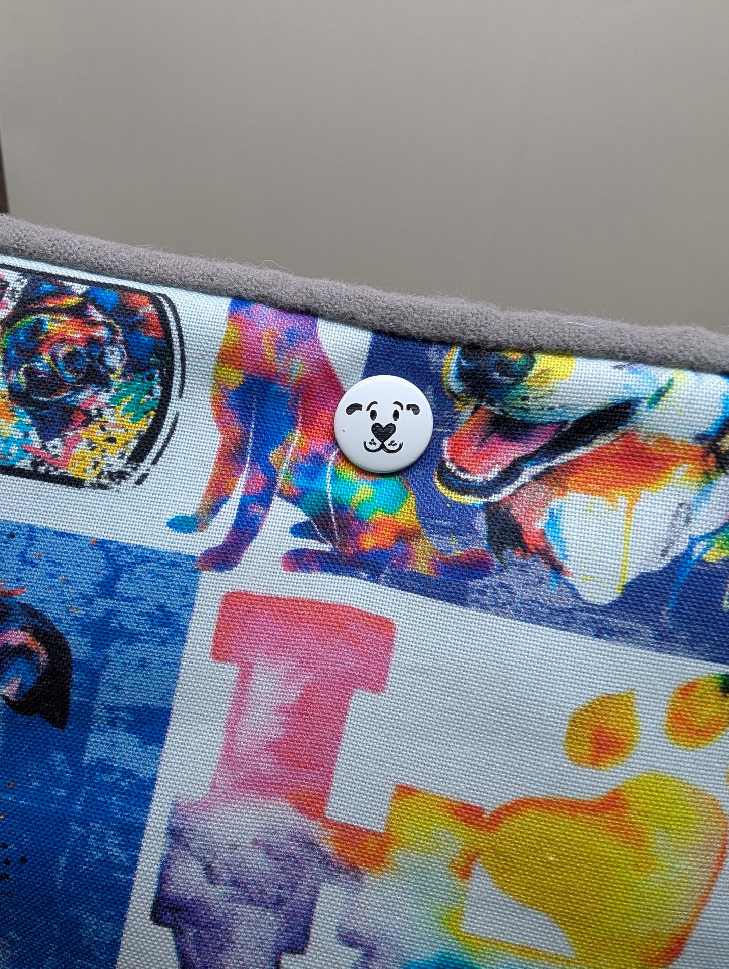 Dogs in the City reader sleeve