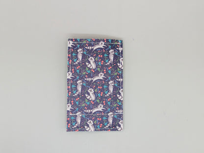 Card wallet /w coin pocket- Raccoon