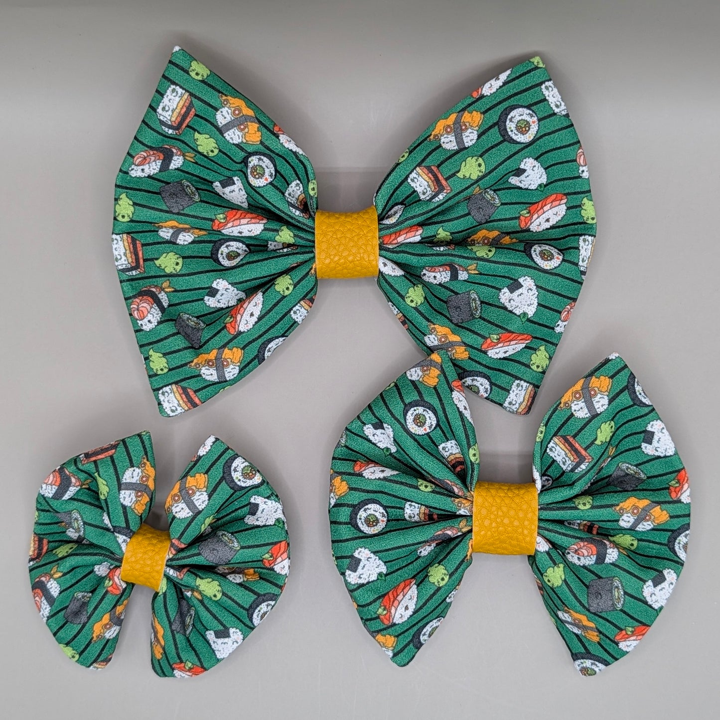 Bellie Bear Bows - Sushi