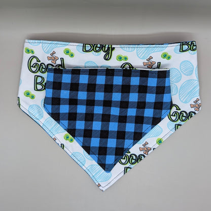 Reversible Scrunchie Bandana- Good Boy
