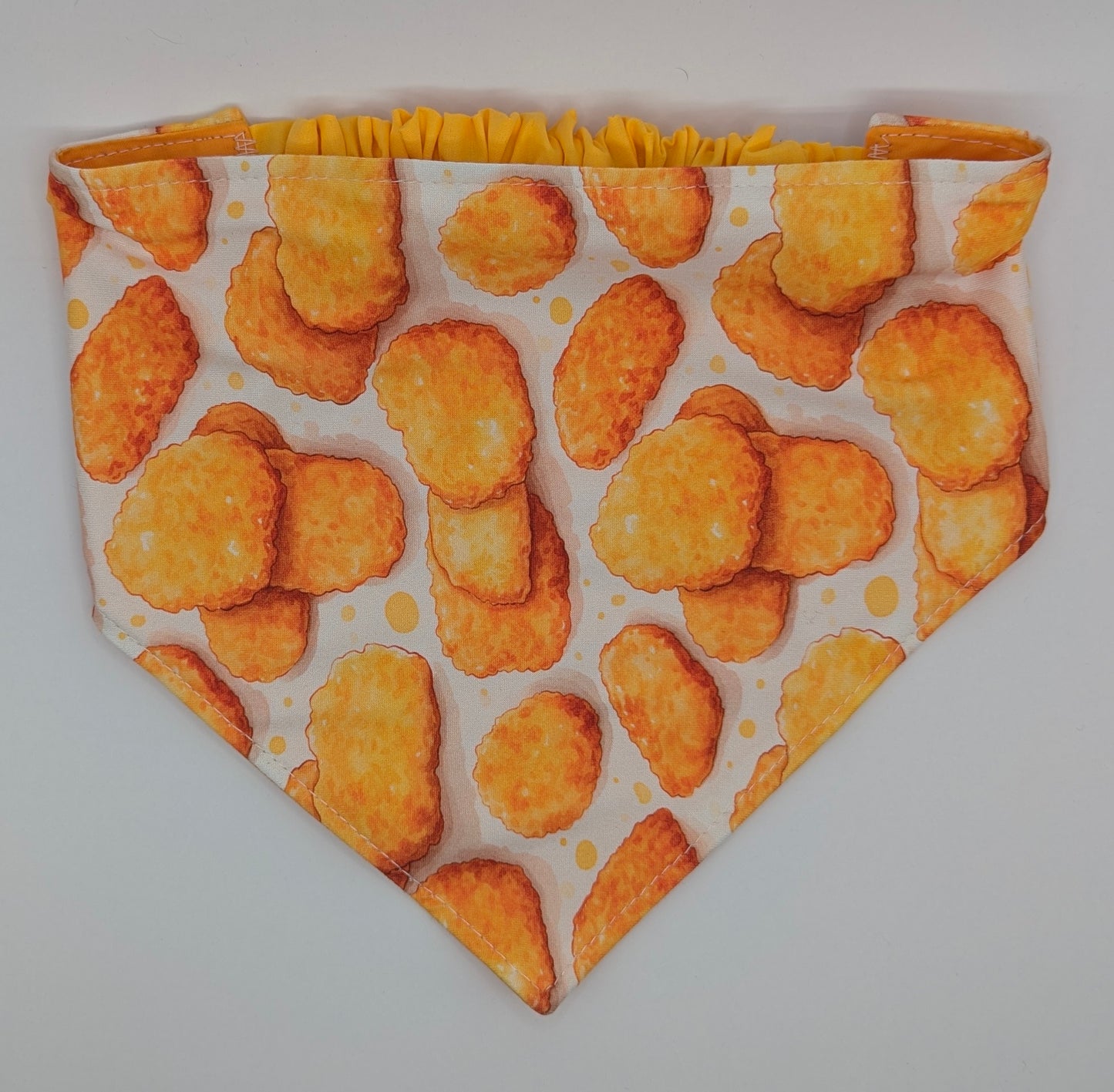 Chicken Nuggets Scrunchie Pet Bandana