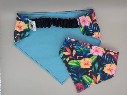 Paradise Scrunchie Pet Bandana