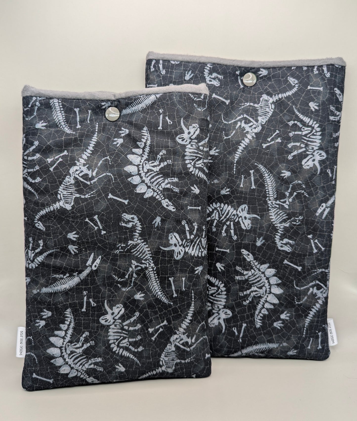 Dino Bones reader sleeve