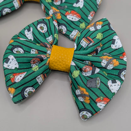 Bellie Bear Bows - Sushi
