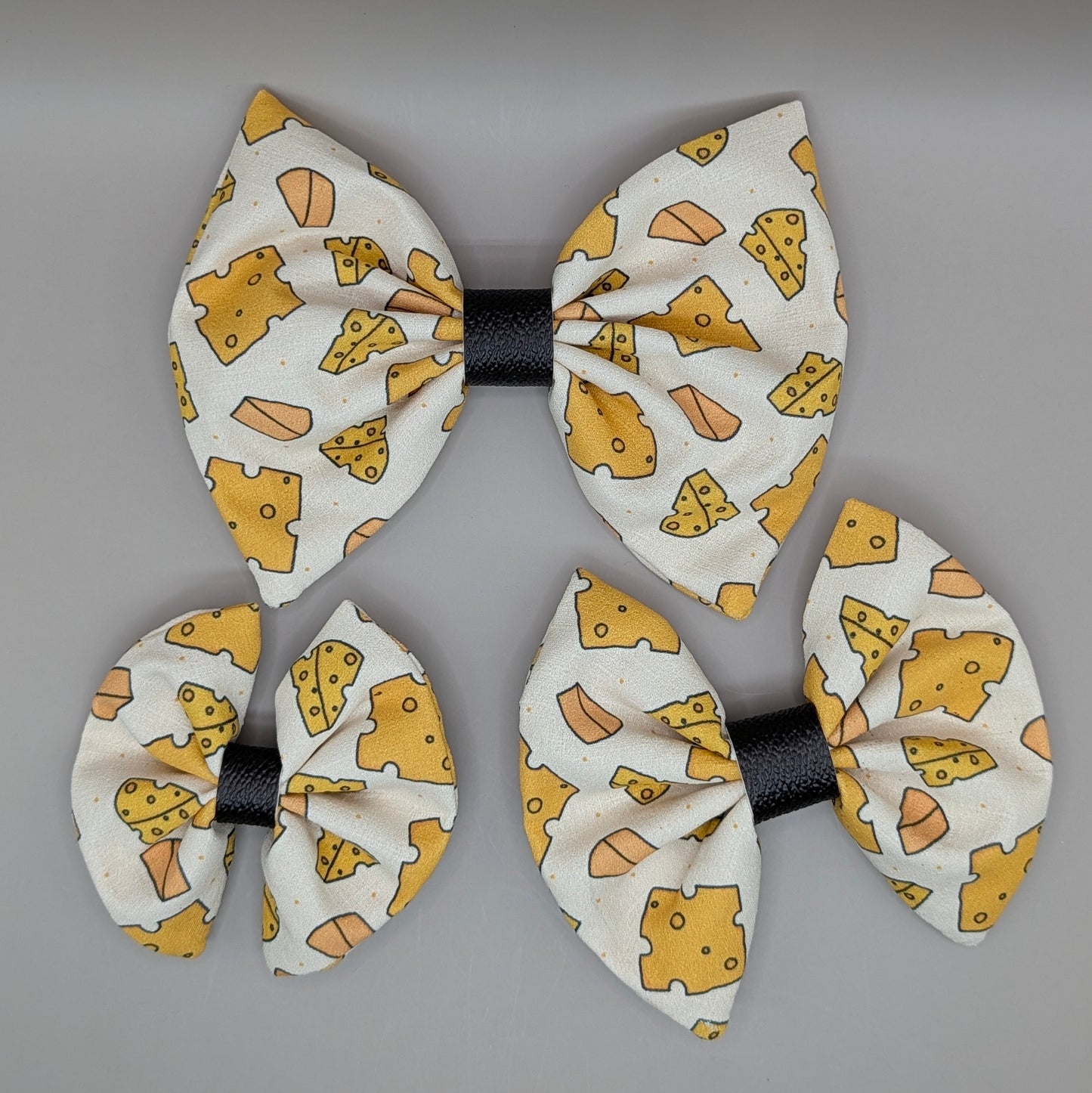 Bellie Bear Bows - Cheese