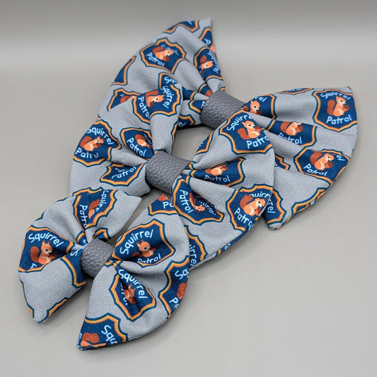 Bellie Bear Bows - Squirrel Patrol