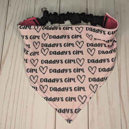 Daddy's Girl Scrunchie bandana