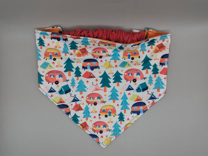 Happy Camper Scrunchie Pet Bandana