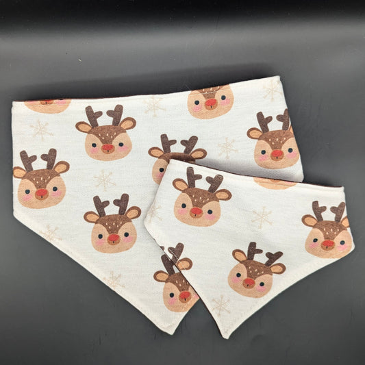 Reindeer Scrunchie Bandana