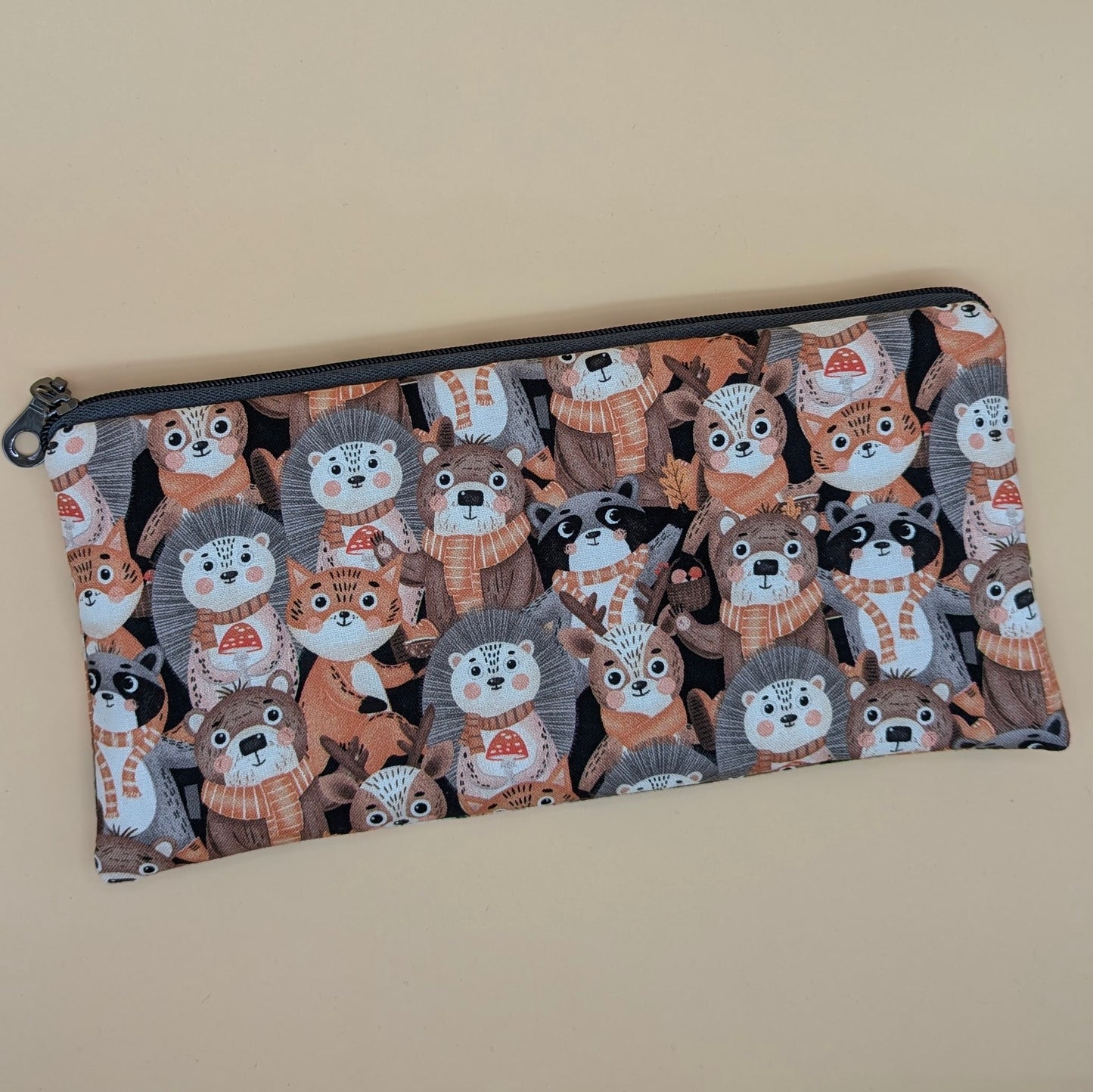 Wildlife Faces Clutch Bags