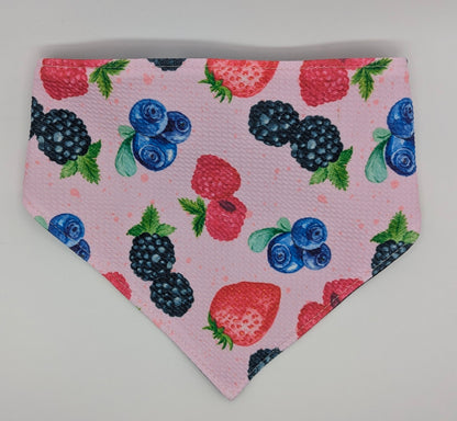 Mixed Fruit Scrunchie Pet Bandana