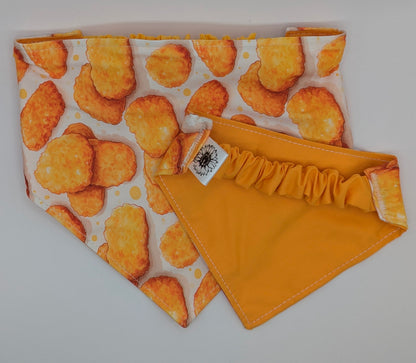 Chicken Nuggets Scrunchie Pet Bandana