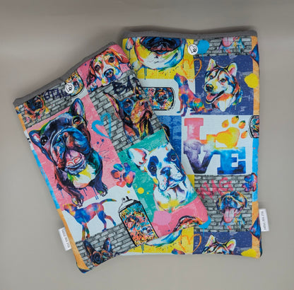 Dogs in the City reader sleeve