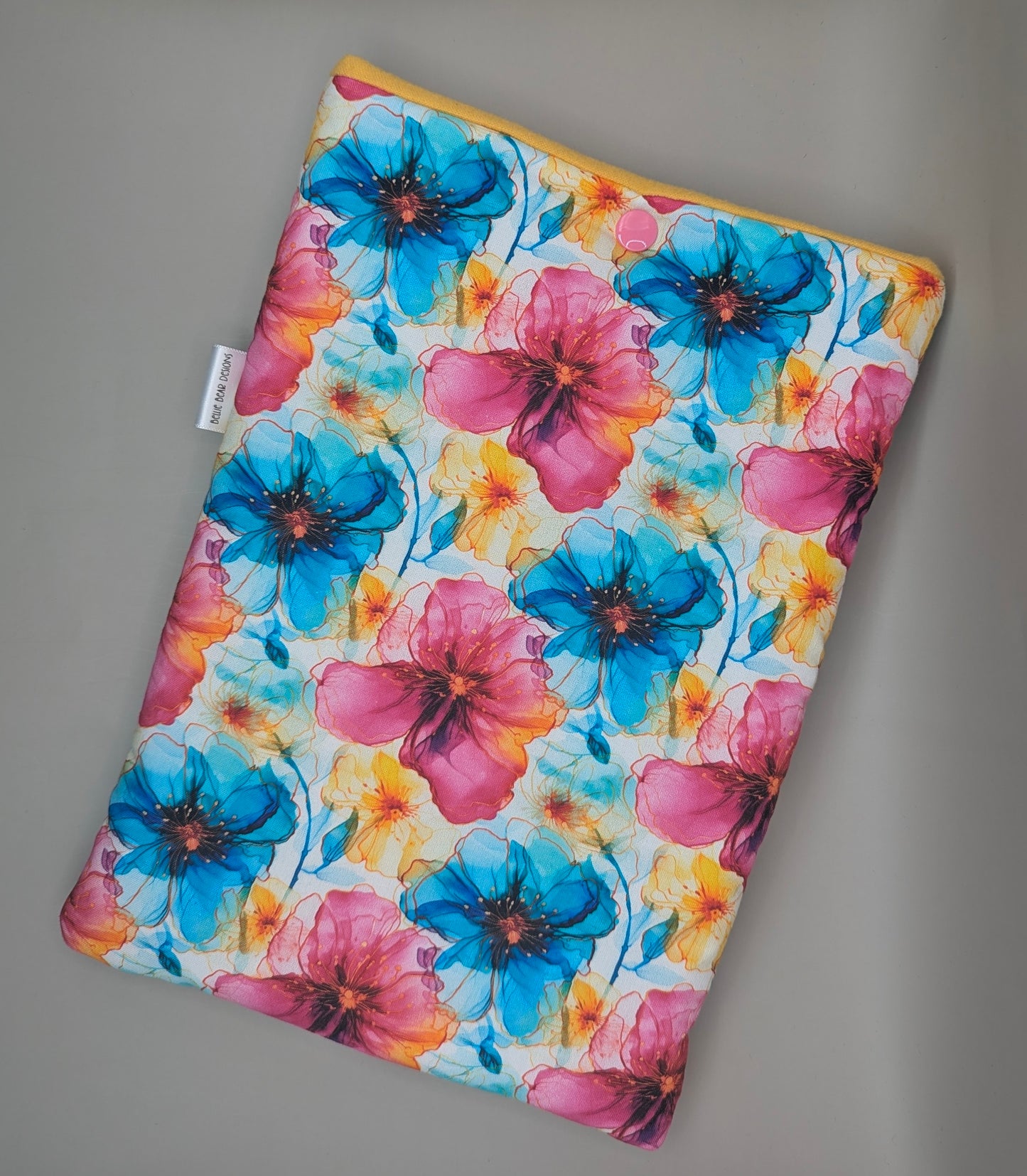 Watercolor Floral reader sleeve