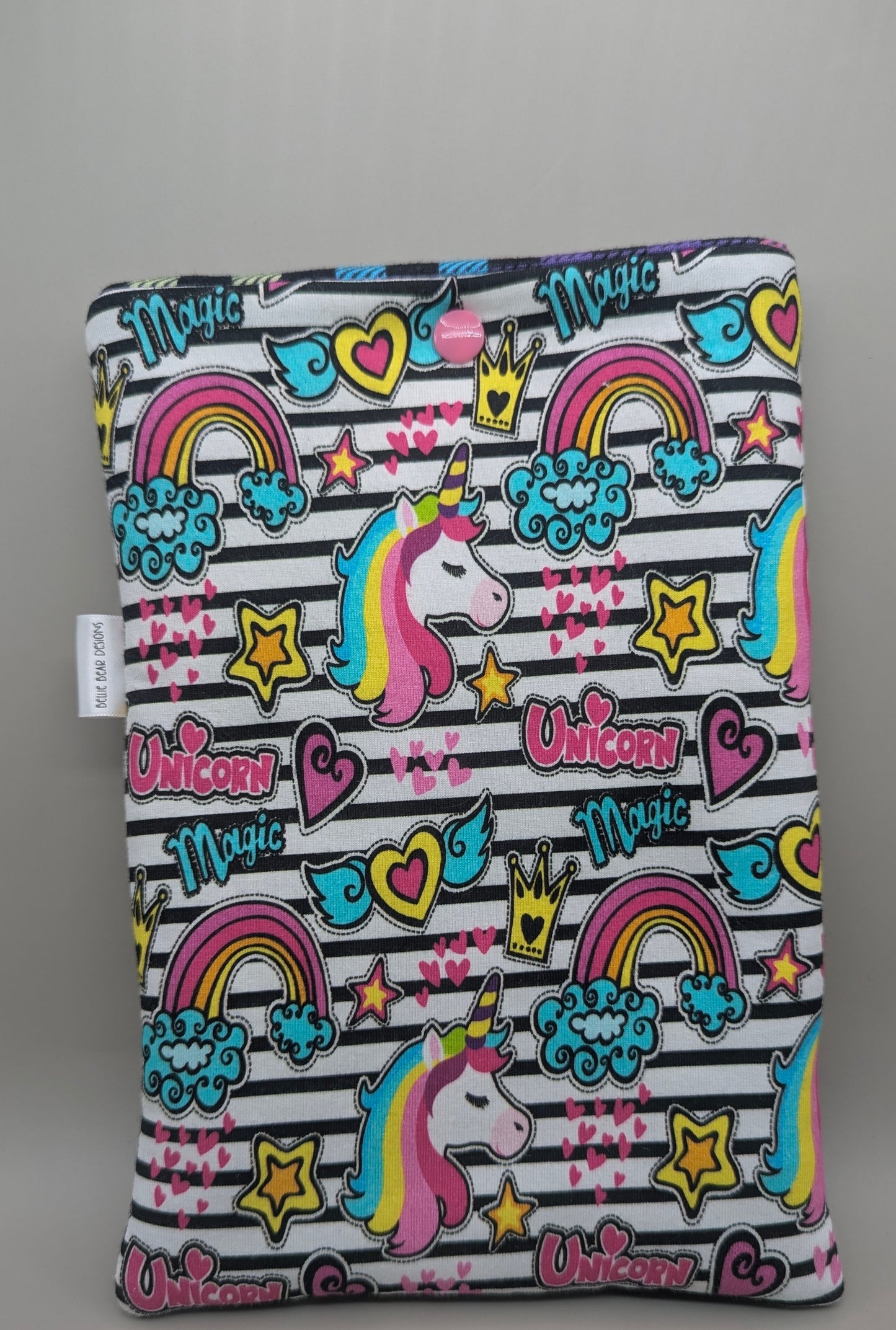 Rainbow Doodle reader sleeve