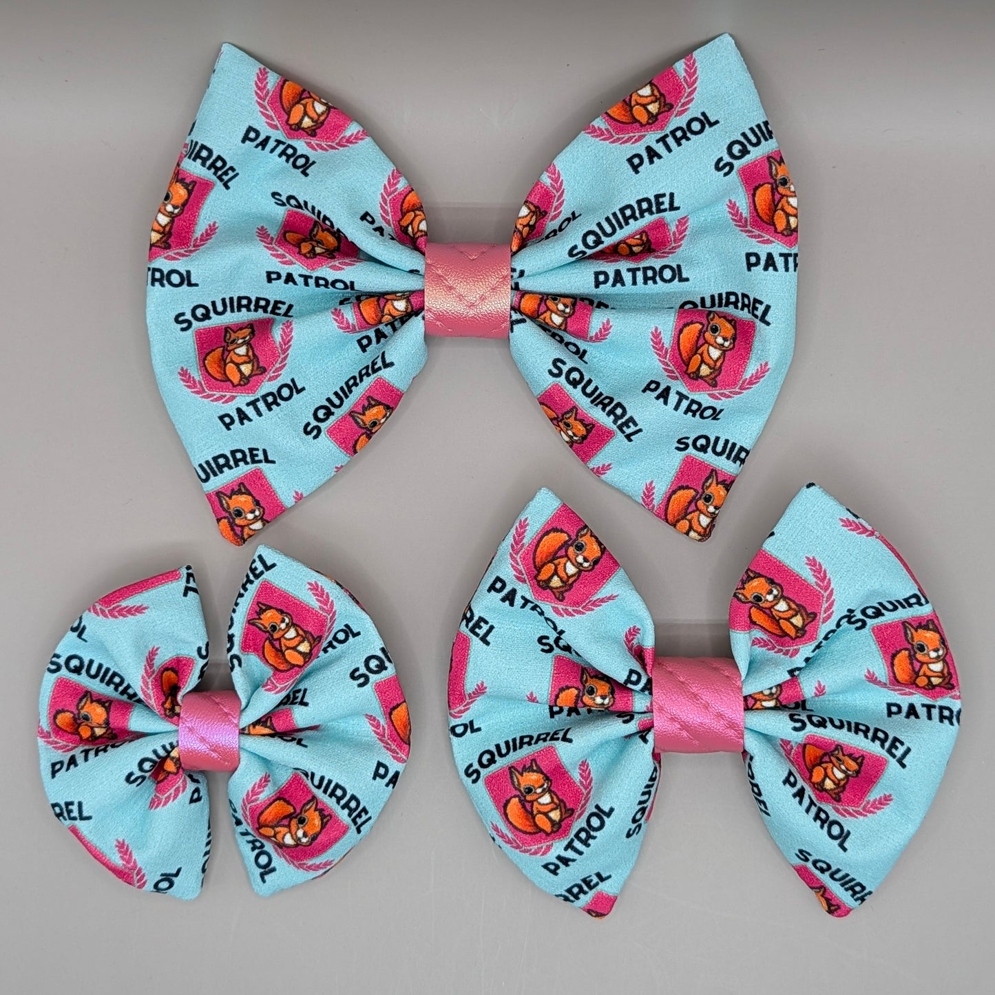 Bellie Bear Bows - Girly Squirrel Patrol