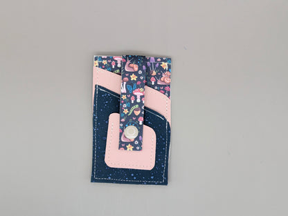 Card wallet /w coin pocket- Fairytale Snails