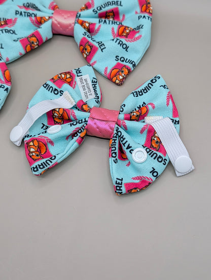 Bellie Bear Bows - Girly Squirrel Patrol