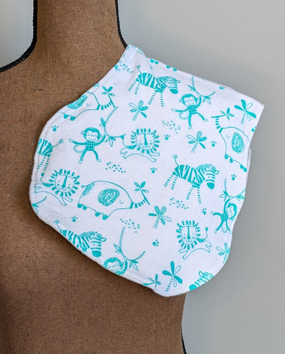 Zoo Animals Burp Cloth