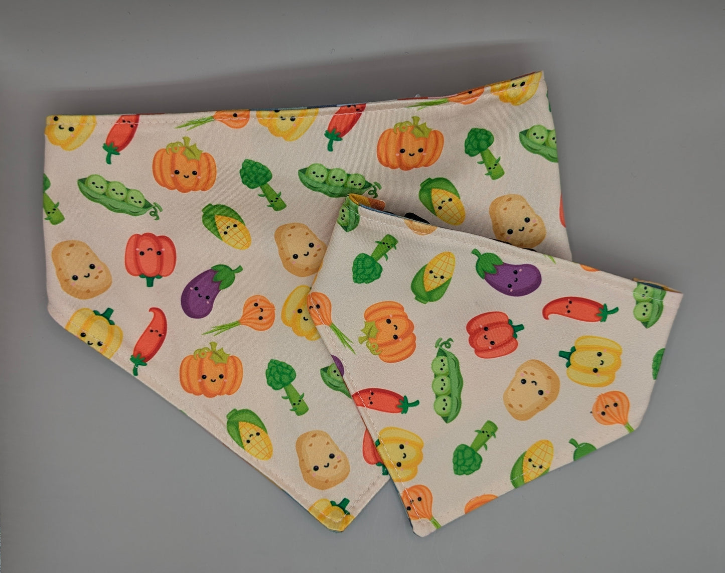 Farmers Market Scrunchie Bandana-reversible
