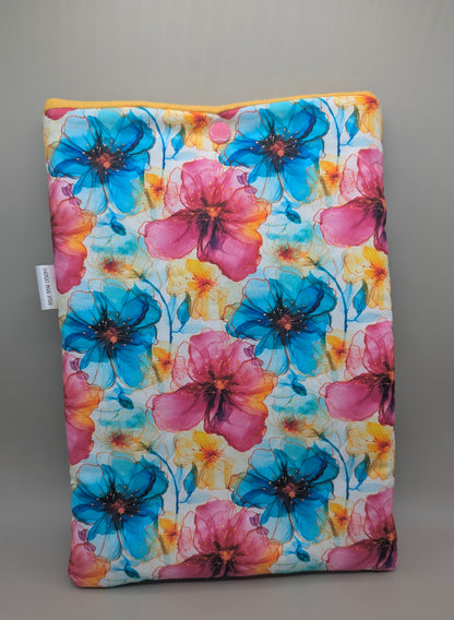 Watercolor Floral reader sleeve