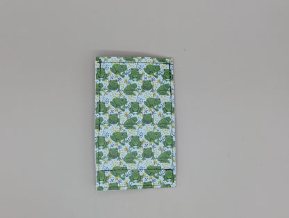 Card wallet /w coin pocket- Frogs