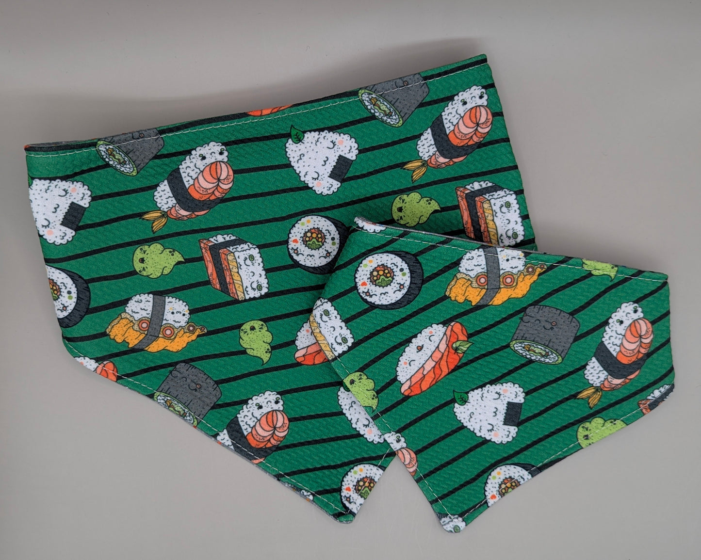 Sushi Scrunchie Bandana-reversible
