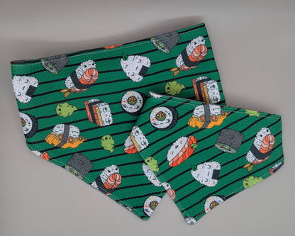 Sushi Scrunchie Bandana-reversible