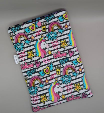 Rainbow Doodle reader sleeve
